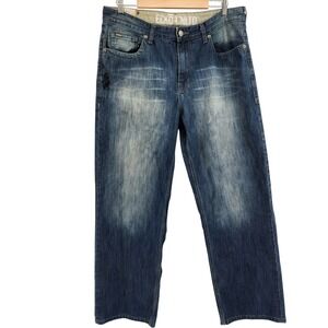 Ecko Unltd Baggy Fit Jeans Blue Vintage Y2K Hip Hop Denim Marc Ecko 36x32